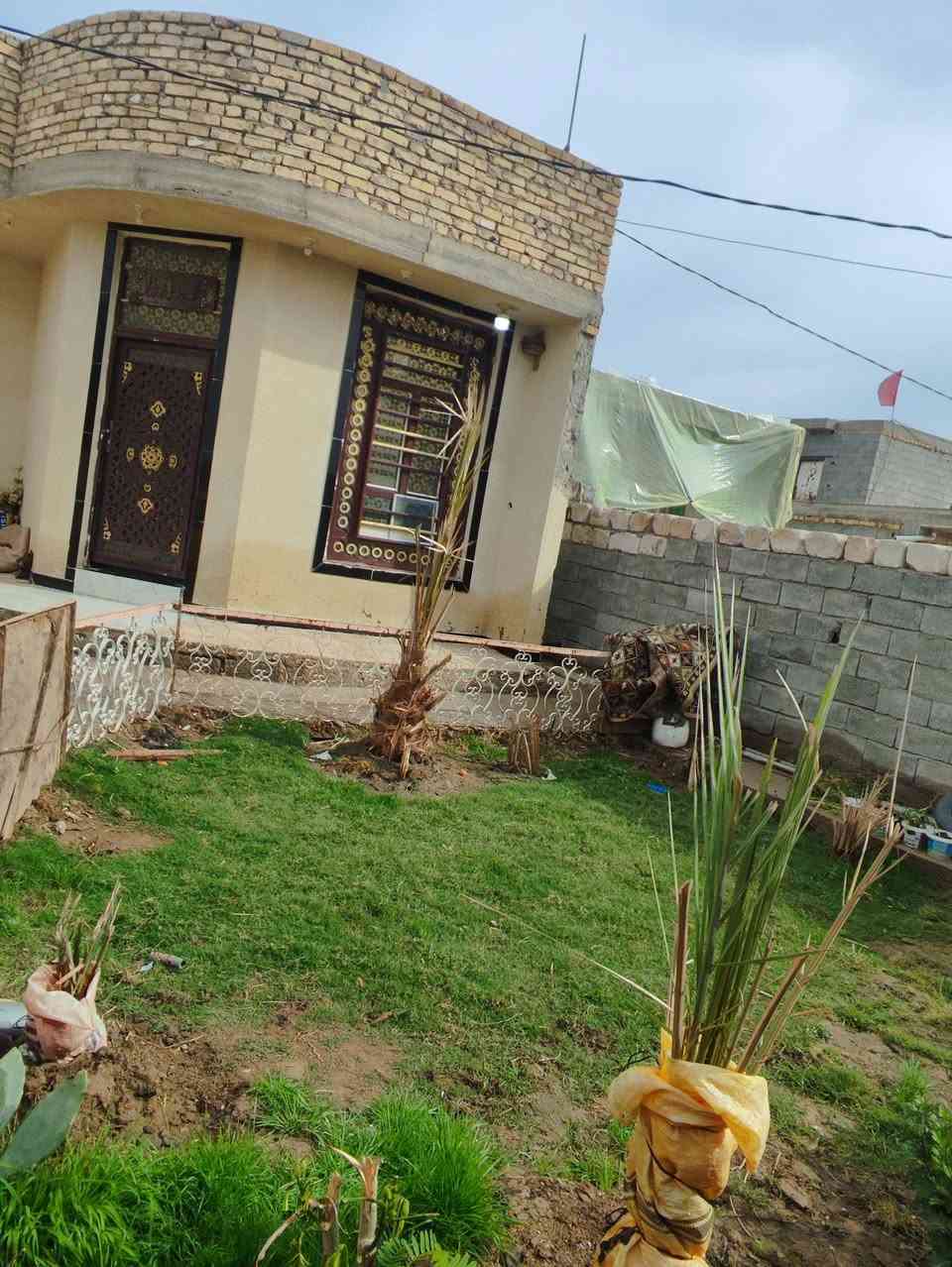 السلام عليكم بيت للبيع.  زراعي.   المساحه 350. متر.  بناء حديث متكون من غرف 3+.  صاله +. استقبال+مطبغ. +. بيتونه وغرفه 
العنوان واسط الكوت. حي الزنابره.  ***********
