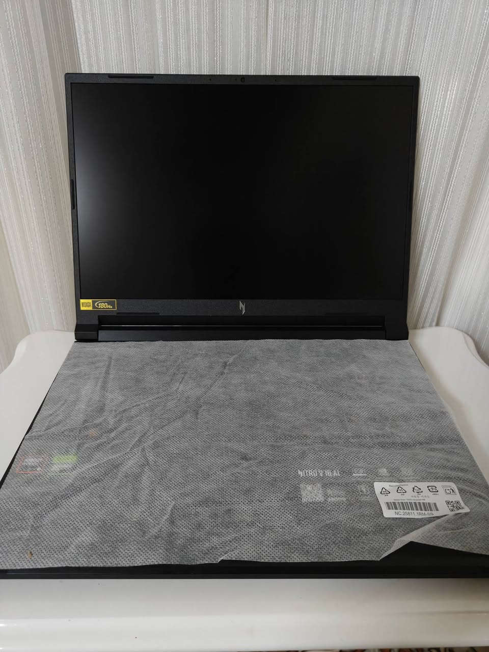 🔥Model: Acer Nitro V 16 AI OpenBox Full Gaming🔥
Model Number: ANV16-42-R309

Color: Shale Black

OS: Windows 11 Home

Processor: AMD Ryzen 5 240

GPU: NVIDIA GeForce RTX 5050 8GB GDDR6

Display: 16-inch IPS

Resolution: 1920×1200 (WUXGA)

Refresh Rate: 180Hz

RAM: 16GB DDR5 5600MHz

Storage: 512GB PCIe NVMe SSD

--------------------------------------------------------

🔂 الابتوب مو مستخدم ٣ مرة مشحون فقط للفحص الابتوب جدید جدید کل ملحقات ویاها

🔂 لابتوبەکە بەکار نەهاتووە ٣ جار تەنها شەحن کراوە بۆ تاقی کردنەوە لاپتۆبەکە نوێ نوێیە هەموو شتێکی خۆی لەگەڵە 
--------------------------------------------------------
☎️ للتواصل عبر الواتساب او مانسجر
☎️ بۆ پەیوەندی لە رێی ماسنجر یان واتساب
الرقم ***********

--------------------------------------------------------
📍 موقع كركوك بنجا علي 
📍 ناونیشان كرکوك بنجا عەلی 

--------------------------------------------------------

