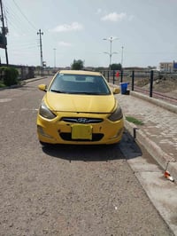 اكسنت 2012 مكان السياره الاعلام حي الشباب رقم صاحب السياره  0770363572...