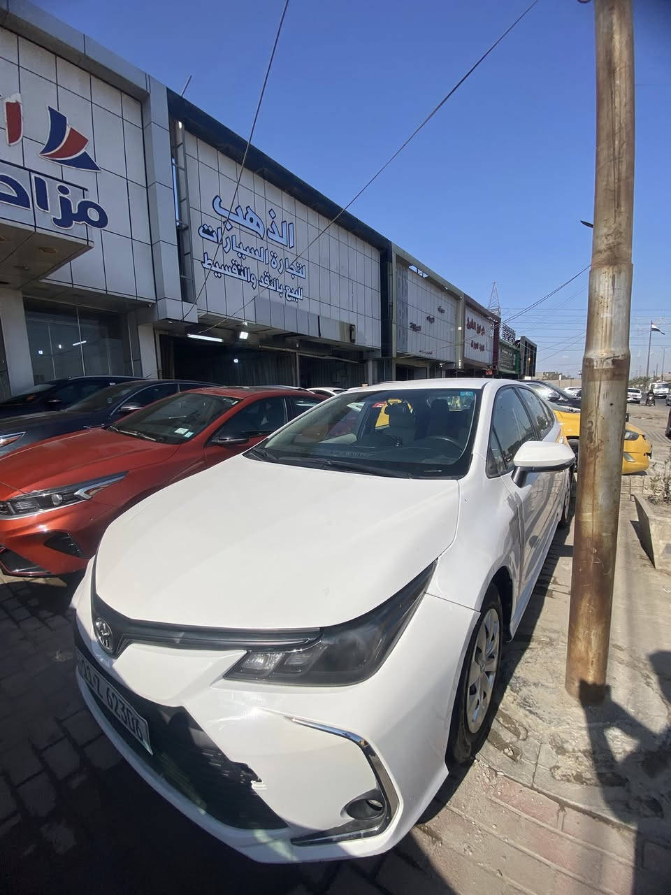 كورلا بانزين 2021 خليجي استيراد خاص
بيها فقط بنيد صبغ
محرك 1600دوش 
داخل ابيض
رقم بغداد جاهزه من كلشي 
سعر 149 وبي مجال
الاستفسار *********** 
مكانا بغداد معارض حبيبيه معرض الاحسان
