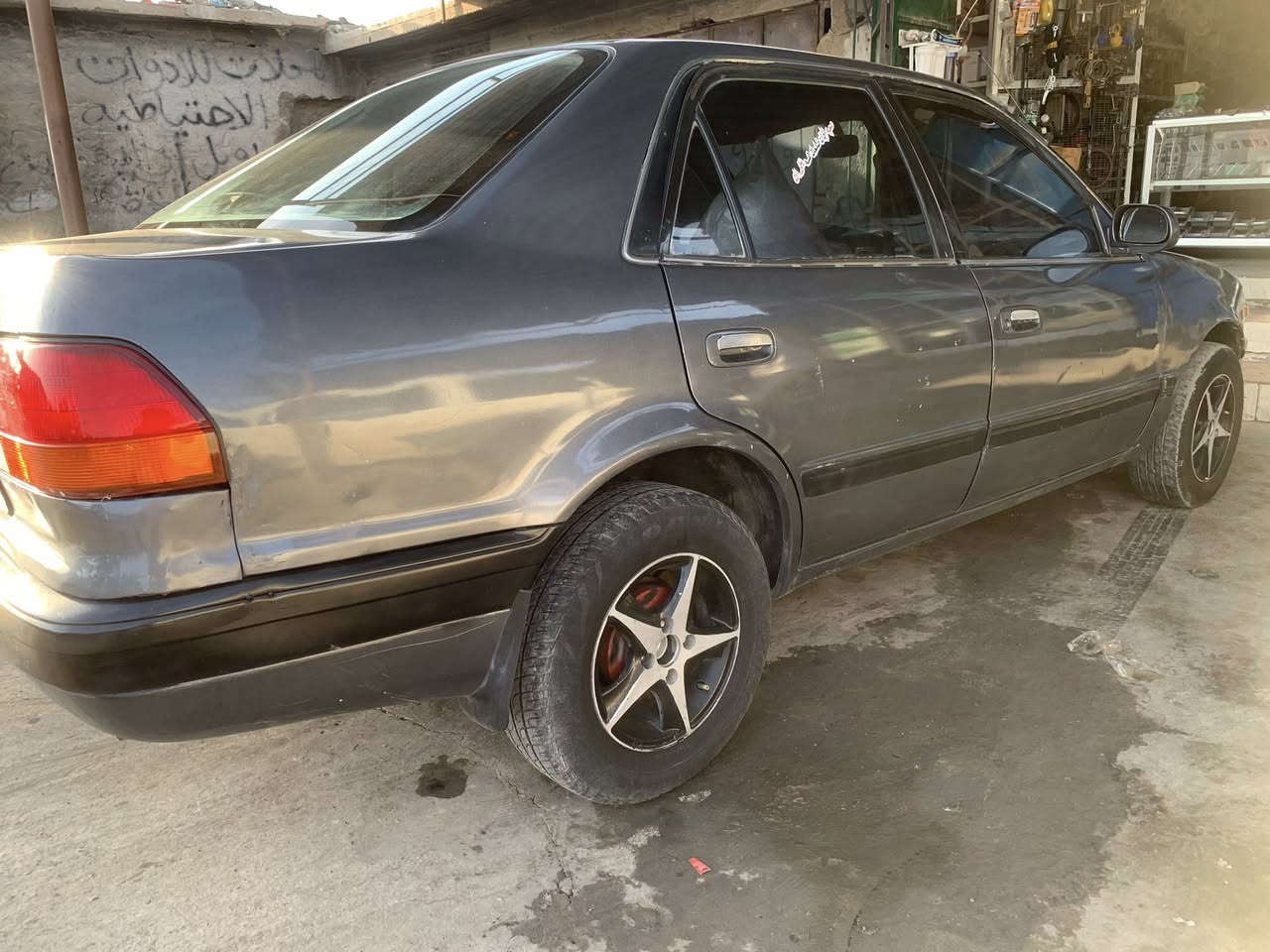 كورلا /1996 بيع او مراوس حسب القناعه/رقم نينوئ فحص /گير أوتوماتيك /مصبوغه عام / السعر  32$ وبيها مجال /مكان السياره صلاح الدين قضاء العلم /رقم التلفون /***********
