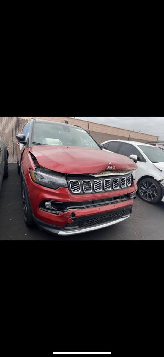 سلام عليكم كومباس لمتد ٢٠٢٥ فول مواصفات ماشية ٥ الاف ميل بعدها زيرو السيارة بيها شبر صبغ بكصة البنيد بقية كفالة حتى الدعاميات مكفولة منفيس باسمي للبيع ب١٧٥$ للاستفسار ***********
