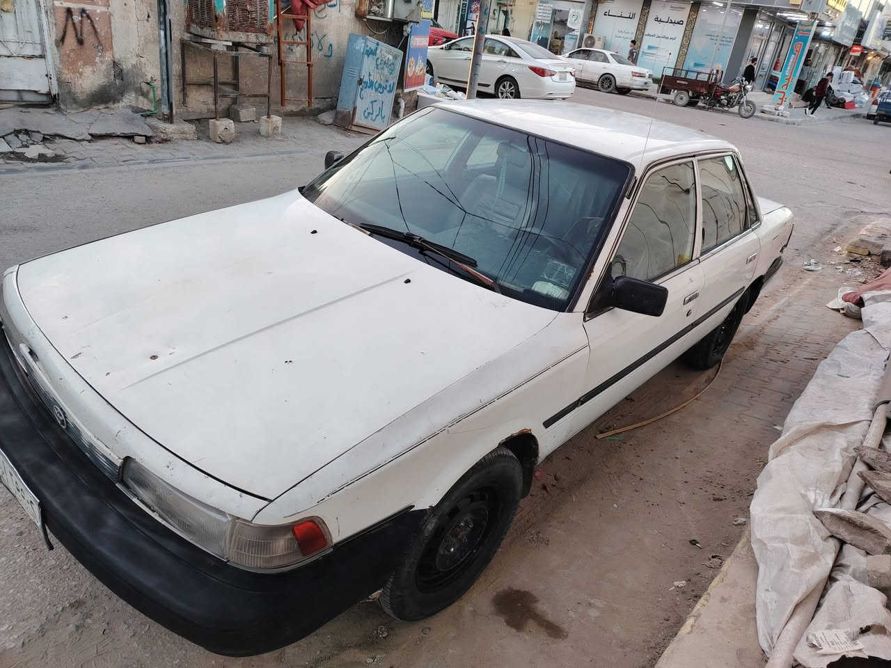 كامري موديل ٩١
ابلادي مامحور
محرك ابو الجف السعر ٣٣ ورقة رقم نجف
رقم الجوال ***********المكان كوفه
