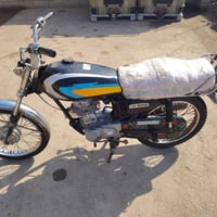 دراجة يرانيه • شاصي ومكينة مكفول • مكاني كحلائ