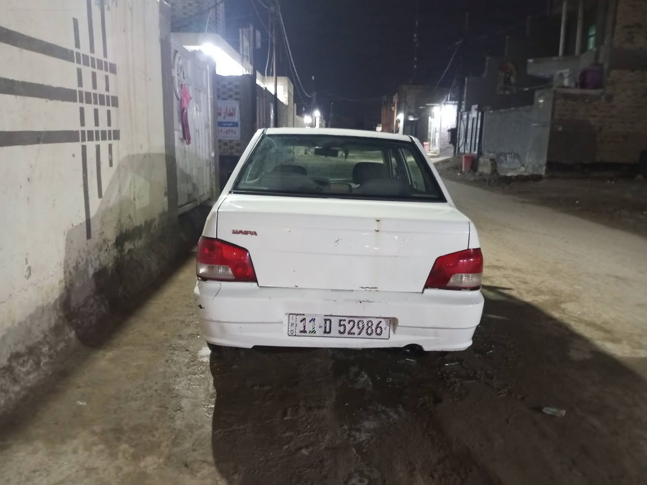 سلام عليكم سيارة سايبا للبيع موديل 11 رقم بغداد انكليزي بأسمي سنوية لل30 مداور ثاني يوم مكينة كير حدايدة كهربائيات خير من الله سعر 28 وبيه مجال للطيبين العنوان النجف/كوفة البراكية للاستفسار الاتصال على الرقم ***********
