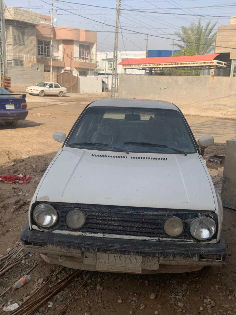 السلام عليكم للبيع كولف موديل1990 سنويه ساقطه راعيها موجود بسامراء أتعهد بتحويل ولباقي كدامكم السعر 14وبيها مجال/اتصال ‭٠٧٧٦ ٤٩٥ ٨٤٣٤‬
