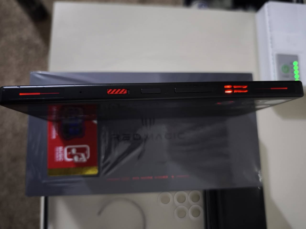 الـسلام علـيكم ورحـمة اللّٰـه وبـركـاتـه 
-  RED MAGIC 11 PRO 
- للـبيع او الـمراوس شـعندك نـزل 
- ذاكـرة ﴿ 256 ﴾
- رام ﴿ 12 + 12 ﴾ 
- جـهاز نـظيـف حيـل وكـلشـي موضـح بالصـور 
- الـمروحـة شـغالـة 
- الـجهاز ﴿ مـو مفـتوح ﴾ 
- الـجهاز ضـمان 12 شـهر 
- أستـخدام اقـل الشهـرين 
- مـلحقات ﴿ كـارتونة . شاحنة . كيبل . كفر حديد . مـروحـة تبـريد عادية ﴾ 
- الـسعر ﴿ 900.000 ألـف ﴾ قـفل 
- مـكاني ﴿ ديـالى _ الـحويش ﴾ 
- تـواصل ﴿ مـاسنـجر _ واتـساب ﴾
- ***********
