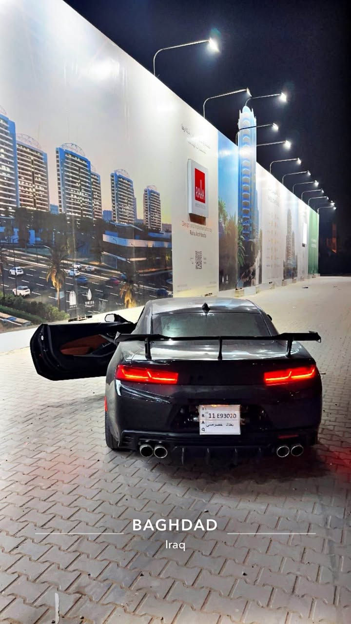 سلام عليكم بييع سريع 
كمارو موديل 2018 SS 6200 

مواصفات الss معروفه غرفه بلكامل مال FIFTY Camaro

كير مكينه مكفوله وجديد كلش ماشيه 35 الف
حادثه جاملغ امامي وخلفي ومصبوغه حزام
 
صدر جديد تخم تاير جديد 
رقم جديد وهزة كامل باسمي تحويل مباشر 

مكان سياره بغداد الغزاليه 

السعر 125وبيه مجال حك جيه وسعرها مناسب 
الاستفسار اكثر *********** بغداد, العراق
