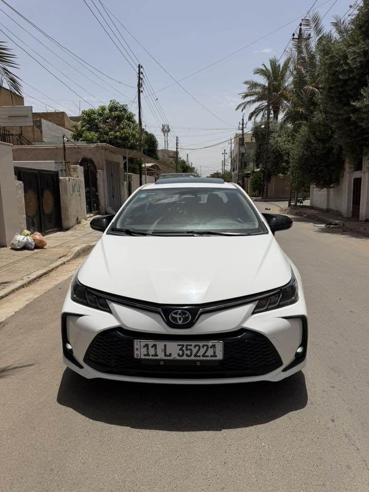 كورلا هايبرد شكل الخليجي 2024 ماشية 52 الف السيارة بدون صبغ بيهة بارد بسيط بالقمارة وبيهة طخة بالدعامية الخلفية السيارة بدون صبغ مكان السيارة بغداد حي الاعلام السعر 134 وبيهة مجال بسيط 
***********
