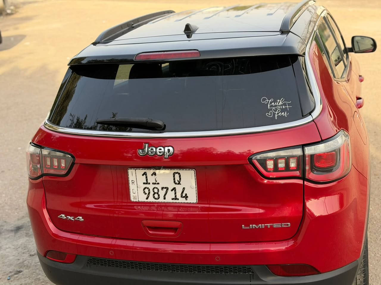 سلام عليكم ؟ بيع مستجعل
جيب كومباس موديل2019 مشروع وطني باسمي 

السعر : 118 $ وبيه مجااال 

اتصال : ***********

سياره حادثه فقط ربع البنيد بدون دراخل ؟ صور الاحادث مرفوقه 

موصفات : فول عدا الفتحه 

بصمه تشغيل وابواب
قماره توكلار
تبريد قطعتين
كشنات كهرباء
شاشه كبيره 
فور ويل
كامره دواره 
كشنات جلد
كامره وشاشه بلاد
تدفئه كشنات وستيرن
كشنات كهرباء 
سايد بريك دكمه
تخم تاير 

بغداد
