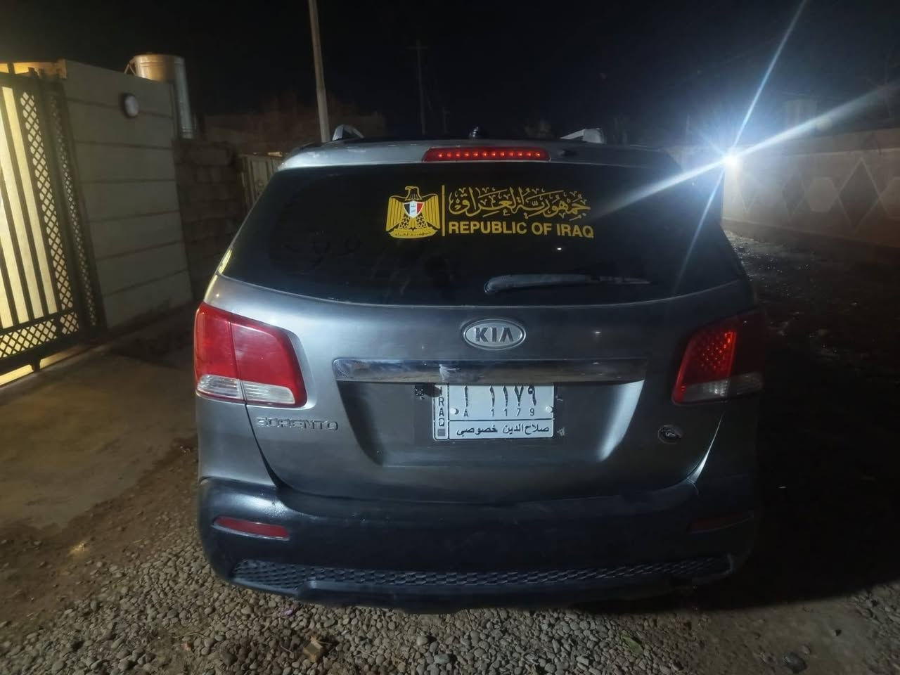 سلام عليكم ورحمة الله وبركاته سورنتو للبيع رقم صلاح الدين تريد وكالة تريد تحويل رقم صاحب السياره ***********
