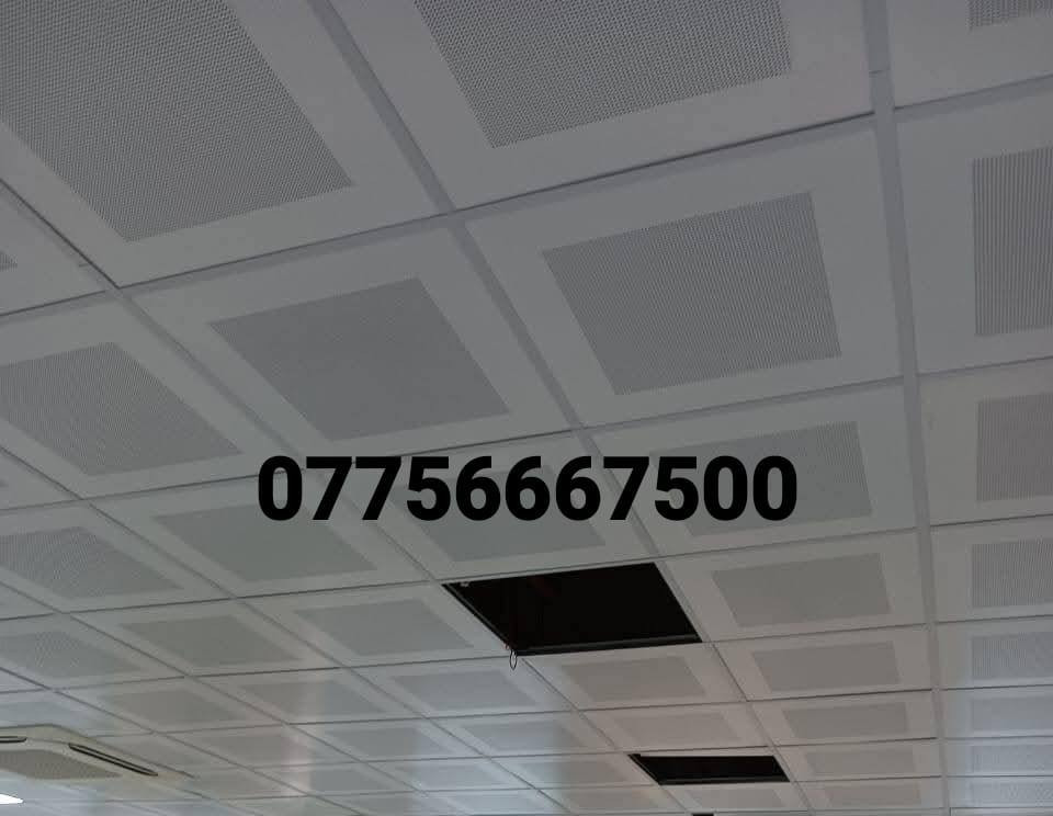 سقوف الالمنيوم التركي والصيني
ضد الحريق 🔥 والحراره 
السعر 11الف  وخصم خاص للشركات والمجمعات 
***********
