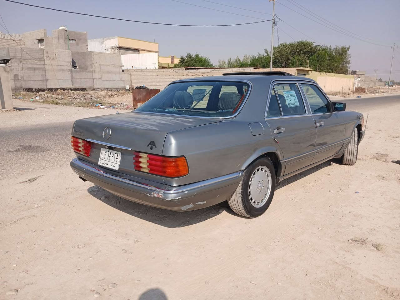 السلام عليكم مارسدس جامبو موديل ١٩٩٠للبيع اومراوس كير محرك ابلاد حجم 300CE سياره خير من الله السعر ٦٥للستفسار***********بغداد الزعفرانيه
