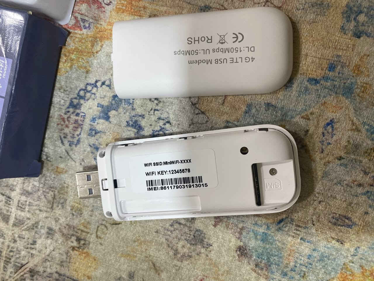 جهاز انترنت 4G LTE واي فاي USB 

✔ يدعم شرائح زين وآسيا وكورك
✔ يحول الإنترنت إلى شبكة Wi-Fi
✔ يربط لغاية 10 أجهزة بنفس الوقت
✔ سرعة تصل إلى 150Mbps
✔ سهل الاستخدام، فقط ركب الشريحة واشبكه بمنفذ USB أو رأس شاحن واشتغل مباشرة
✔ مناسب للبيت، السيارة، السفر والعمل

السعر 10


**إذا كنت صاحب هذا الإعلان وتريد حذفه لأي سبب، رجاءا أرسل رسالة إلى الدعم الفني**