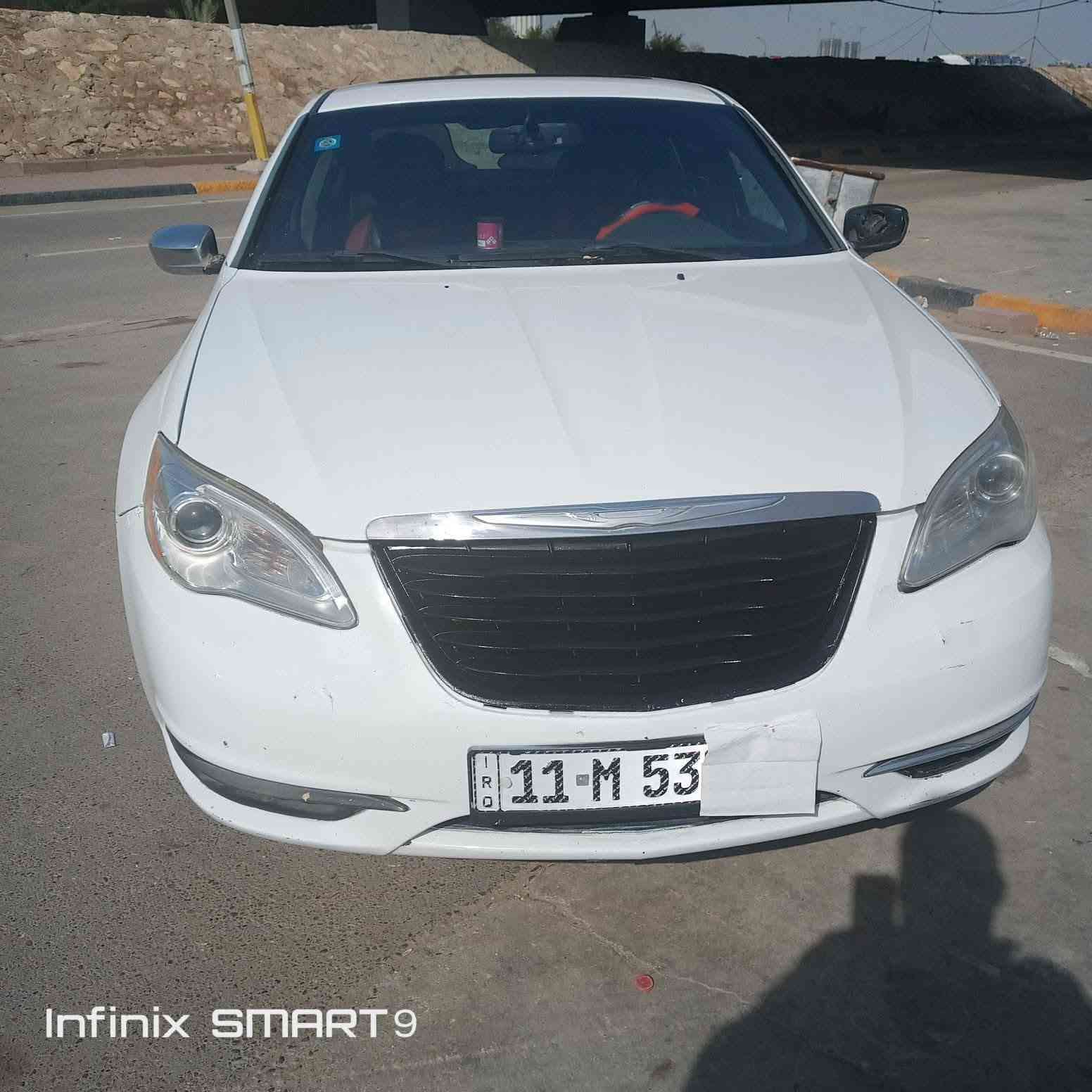 C200كريسلر ٢٠١٣ بيضاء فرخة اوباما فول مواصفات عدا البصمة  وارد امريكي فتحة سقف تحكم ستيرن تدفئة تبريد تدفئة كشنات السايق كشن كهربائي شاشة تاب سماعات تضخيم محرك ست سللندر أوباما قليل البانزين للصرف  
رقم بغداد جديد هزة جديدةلغاية ٢٠٢٩ بيها طخات بسيطة بالعراق سونارها موجود حادث بسيط بدون دواخل الجاملغ الايسر  صبغ حدادية٧٠% السيارة حلوة ونظيفة وترايك للبصرةويل كب رياضي تخم لايت زينون جدا قوي مع بقية مواصفات مامذكورة  السعر ٧٠ $$ وبيها مجال ..المكان بغداد كرادة مكان ثاني بصرة والسيارة باسمه سيارة امريكية قوية واعتمادية آمنة للسفر والعائلة
مكلف بالنشر الرجاء الاتصال بارقام صاحب السيارة  ***********وتساب 
***********
