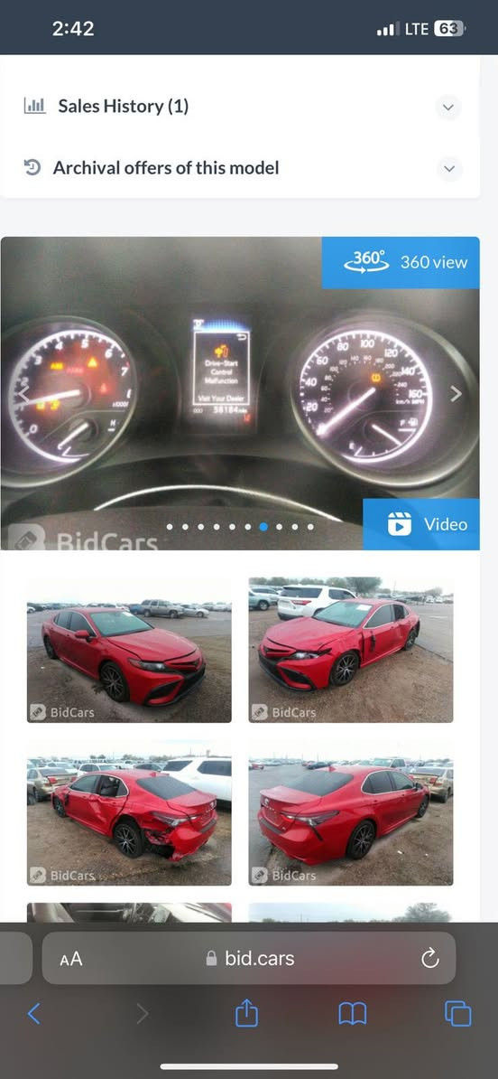 سلام عليكم
ماشية ٩٥ الف ميل 

مواصفات se تشمل 

رادار 

٣ انظمة قيادة 

شفتات بالستيرن 

كشن كهرباء 

وباقي مواصفات se المعروفة

السيارة بدون اي نقص او خلل ميكانيكي 

ضرر السيارة 

صفحة السايق ما عدا باب  

وجاملغ PDR 

السيارة بدون دواخل وايرباك سليم الضربة سطحية 

مكان السيارة اربيل وباسمي 

السعر ١٧٥ وبي مجال بسيط

***********

***********
