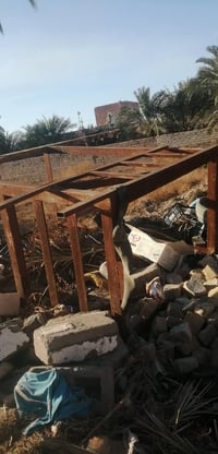 ميز مقاوم للماء • حديد ٣ملم • ٢١٠سم