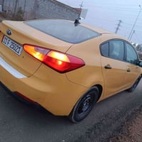 كيا فورتي 2015 وارد امريكي جاملغ وباب حادث بسيط بدون دواخل مكينه 2000 ...