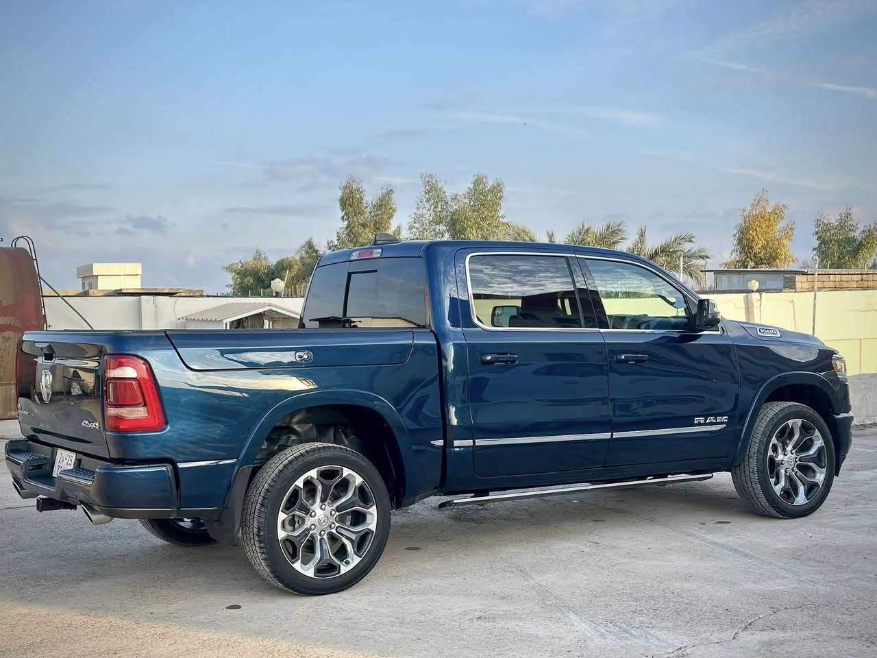 DODGE RAM TRUMP EDITION
دوج رام  ترامب ايديشن 
موديل 2023 مكينة هيمي V8  5.7 
مواصفات لمتدد(LIMITED) فول فول 1/1 احلى فئة
صفحة نفر صبغ بدون دواخل و بدون ايرباگ
لون راقي و مميز  60 ميل ماشية
عنوان : اربيل 
📞:  *********** + *********** + واتس اب
المواصفات :
* بنوراما 
*  باب طويل بودي قصير و بودي جكمجة
* شاشة تيسلا و گيچ الكتروني
*   جوبلسات جكات تصعد وتنزل حتى ب كونتول تنزل
*  دفع رباعي 4x4. فور ويل
*   رادار تفاعلي مع مانع تصادم.
*   نقطة عمياء.
*   تحذير الخروج عن المسار
*   استطفاف ذكي (اوتوپارك).
*   دوسات جانبية كهربائية.
*   المصابيح الأمامية زنون.
*   كشافات الضباب زنون.
*   المصابيح الأمامية والمصابيح الخلفية LED.
*   دخول ذكي (بصمة).
*   تشغيل عن بعد.
*   مقاعد من الجلد الفاخر.
*   المقاعد كهربائية مع ميموري.
*   المقاعد الأمامية تبريد وتدفئة.
*   المقاعد الخلفية تبريد وتدفئة.
*  الستيرن تدفئه
*   شاشة كبيرة 12 أنج.
*   نظام ملاحة نفكيشن GPS.
*   حساسات امامية وخلفية.
*   مانع تصادم خلفي.
*   محدد سرعة  . مكيف خلفي.
*   ويل كروم قياس 22 انج.
*   مرايا كهربائية جانبية من الكروم قابلة للطي كهربائيا.
*   الشباك الخلفي كهربائي.
*   المرايا الجانبية تدفئة.
*   باب الصندوق كهربائي. الخلفي .
*   امكانية تعديل ارتفاع دواسات البنزين والبريك.
*   هاند بريك كهربائي.
*   حساسات امامية.
*   حساسات خلفية.
*   مرايا مع خاصية التعتيم الذاتي.
*   مساحات تخزين إضافية
