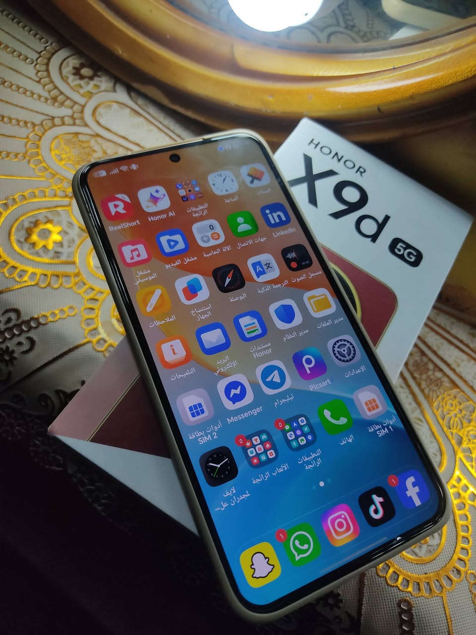 السلام عليكم هونر x9d استخدام اسبوع يعني يعتبر جديد ماخذه ب500 ذاكره 256 مكاني بغداد الرئاسه العبيدي *********** موجود واتساب٫ اعلى سعر ابيع
