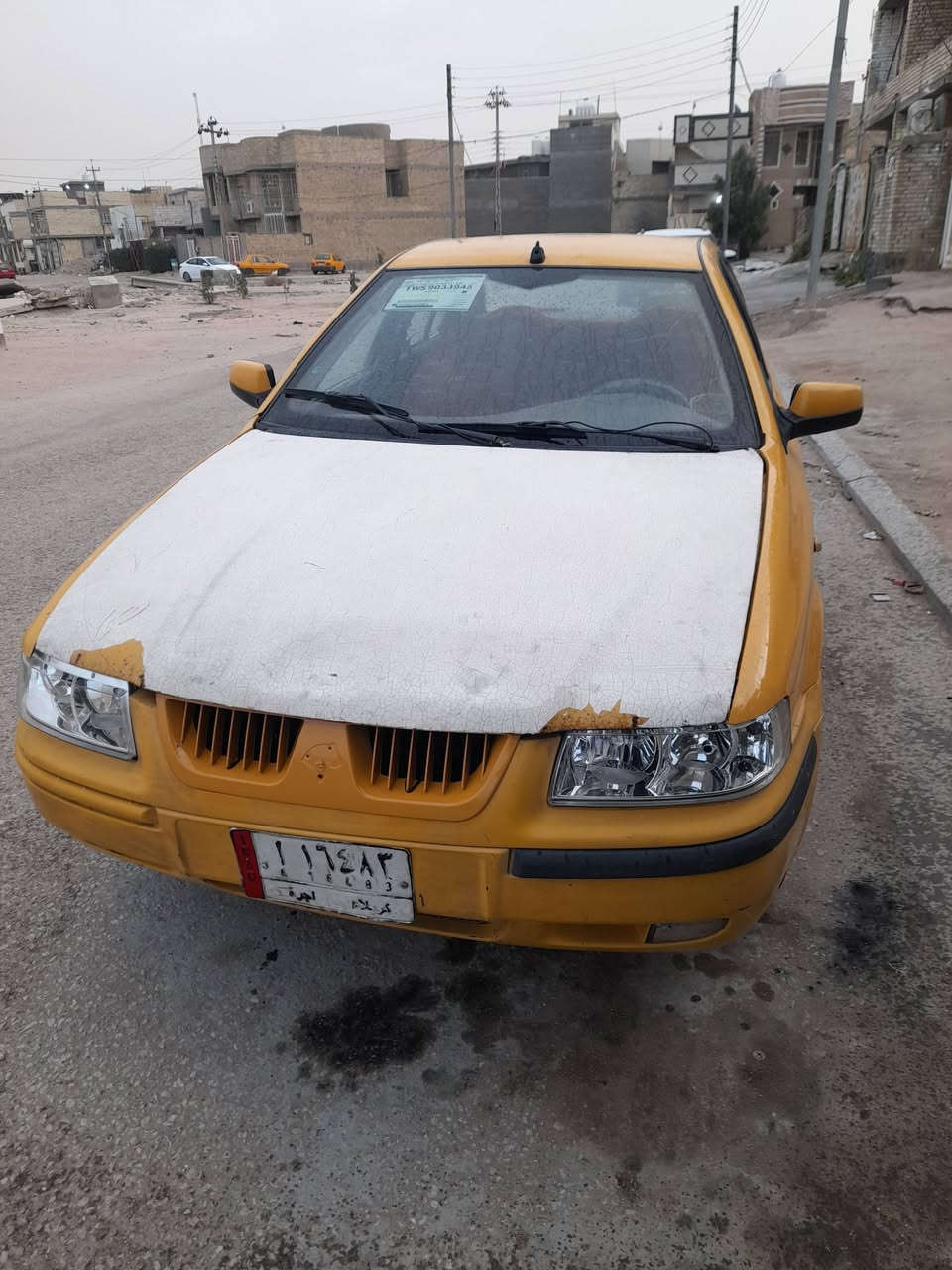 السلام عليكم سمند موديل ٢٠١١ ناطق رقم كربلاء للبيع مكينه وكير جدد تخم تاير كهربائيات زينه حداديه نظيفه بدي مثل ماموظح بل صور سياره جاهزه اخوان تحويل مباشر سنويه صاقطه هيئه عليهه ٣سنوات عندي وصولات  الهيئه غرامات عليهه ٤٠٠ ألف السعر ١٤ ورقه وبيهه مجال ولتعجبه بيه خير ويدلل وخادم للطيبين عنواني كربلاء ***********
