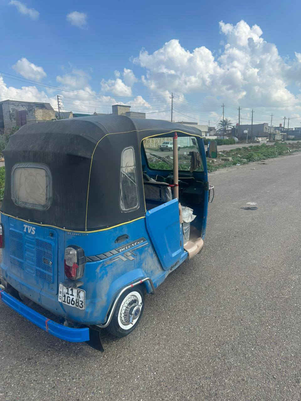 توكتوك 2021 تكتك كفاله من كلشي خير من الله كبل لشارع بسمي التكتوك هزه جديده مامتواجد على الفيس السعر 6800 البكان محموديه الرقم***********
