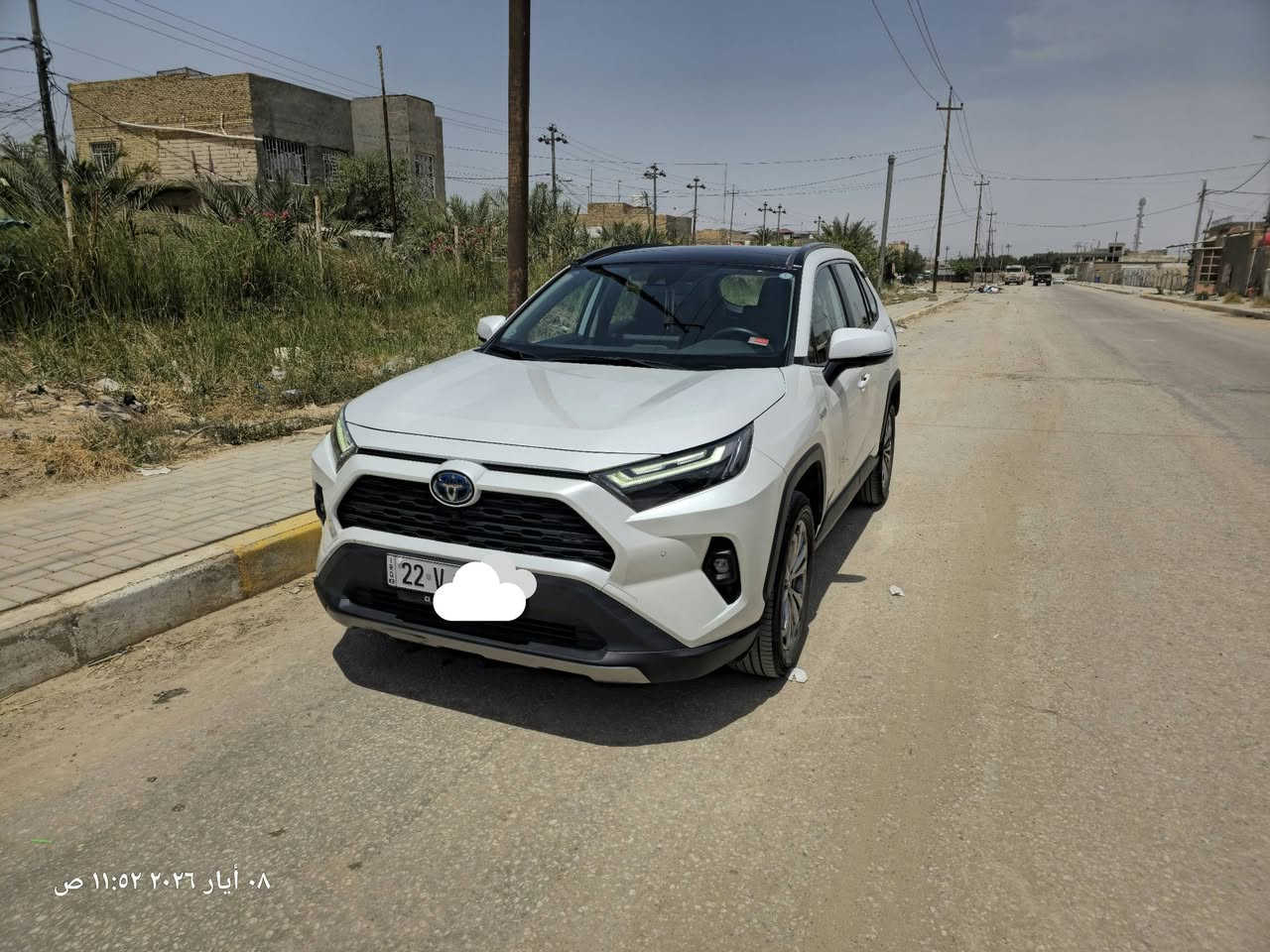تويوتا راف فور هايبرد 2024
رقم اربيل بإسمي 
ياباني وارد الصين
فحص الهزة لغاية شهر السابع ٢٠٢٧
ماشية ١٢ الف كيلومتر
المواصفات
✅ حجم المحرك 4CYLINDER 2500 
✅ ناقل حركة أوتوماتيك
✅مفتاح التشغيل بصمة
✅بانوراما
✅اريل نفكيتر 
✅حساسات أمامية
✅حساسات خلفية 
✅رادار
✅لايت زينون + LED 
✅كشافات
✅بك لايت LED
✅حجم الاطار 225/60R18
✅ويل كب 18
✅حساسات ضغط الاطارات
✅اشارة في المرايا الجانبية
✅المرايا قابلة للطي كهرباء
✅ماسحة خلفية 
✅هاند بريك كهرباء
ABS✅
✅دشبول ديجتال
✅شاشة Apple Car play
✅كاميرات 360 درجة
✅مثبت السرعة Cruise
 ✅  بلوتوث Bluetooth 
✅مخرج منفذ الطاقة
✅تتسع المقصورة ل 5 ركاب
✅المقاعد جلد+كهرباء
✅كشنات تدفئة
✅قطعتين تبريد
✅تحديد المسار
✅أوضاع القيادة Drive Mode
✅نظام مانع الانزلاق
✅حاملات الأكواب

بيها شخوط بسيطة بباب السائق
انشخطت بباب الگراج وكما موضح بالصور المرفقة

للسعر والتفاصيل التواصل على الرقم 
***********
