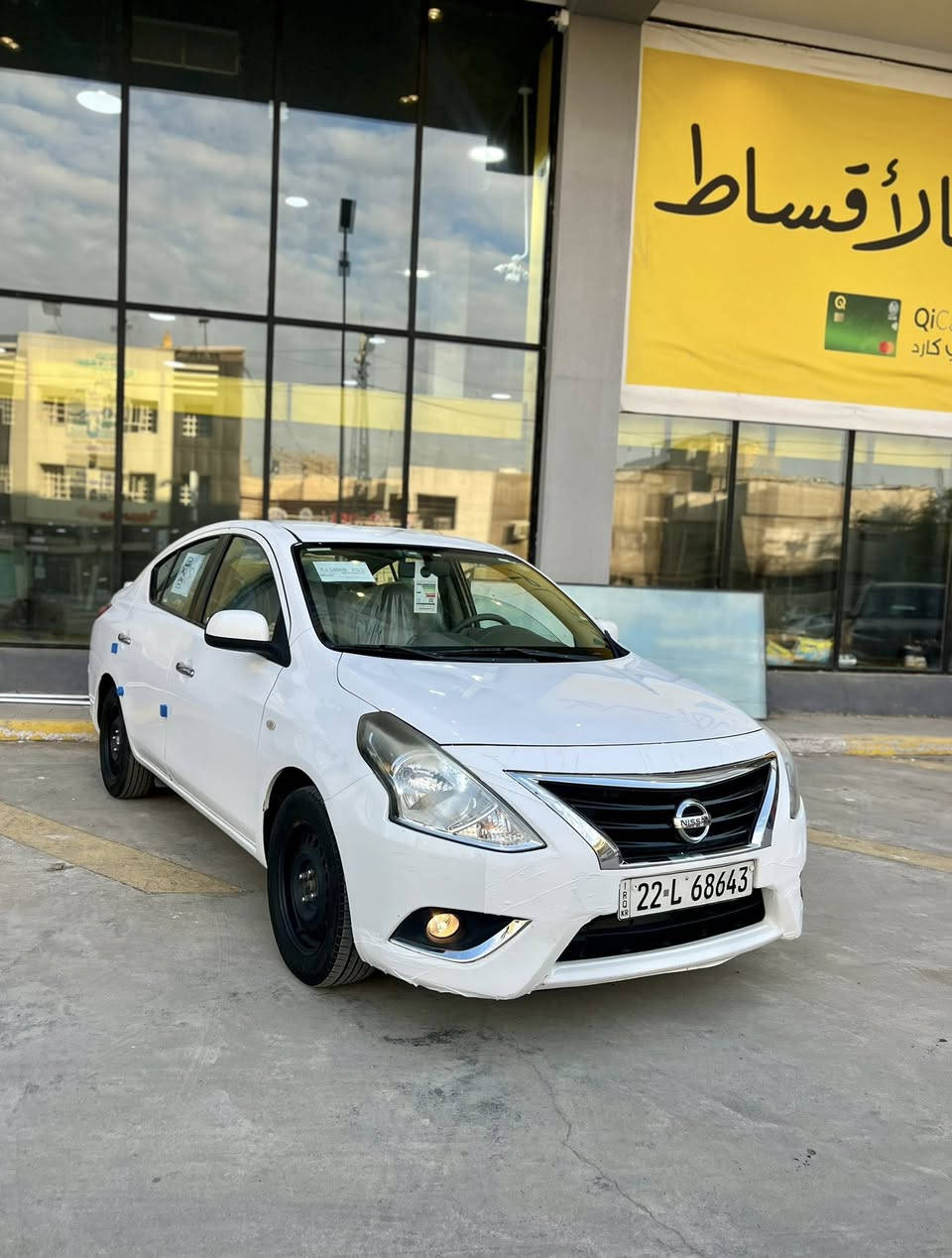 السلام عليكم
موديل 2021
نيسان سني هندي اصلي بليده زركه 
السعر /111وبيه مجال 
ام حساسات/ ابرياك 
تبريد ثلج ❄️ 
السياره نظيفه جداً 
مكفوله من الصبغ بيها بارد باب شبر
رقم اربيل جديد شرط التحويل 
سنويه و رقم جديد ما ساقطات
كشنات مغلفه جيس
بغداد حي لعدل 📍
***********
