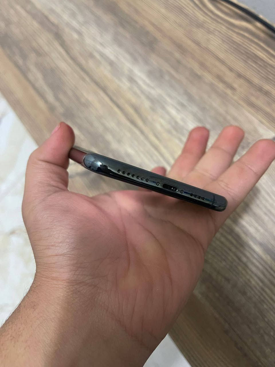 السلام عليكم 
ايفون ١١برو ماكس 
بطاريه ٧٥
ذاكره ٢٥٦
جهاز مكفول ممبدل بي شي فقط فيس ايدي متوقف وبي هاي السواد ابداً ممأثرة 
السعر ٢٧٥ وبي مجال 
بعقوبه التحرير ***********
