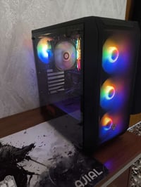 حاسبة مستعملة نضيفة للبيع بسعر 550ألف وبيها  مجال قليل  CPU:R5 5600G G...