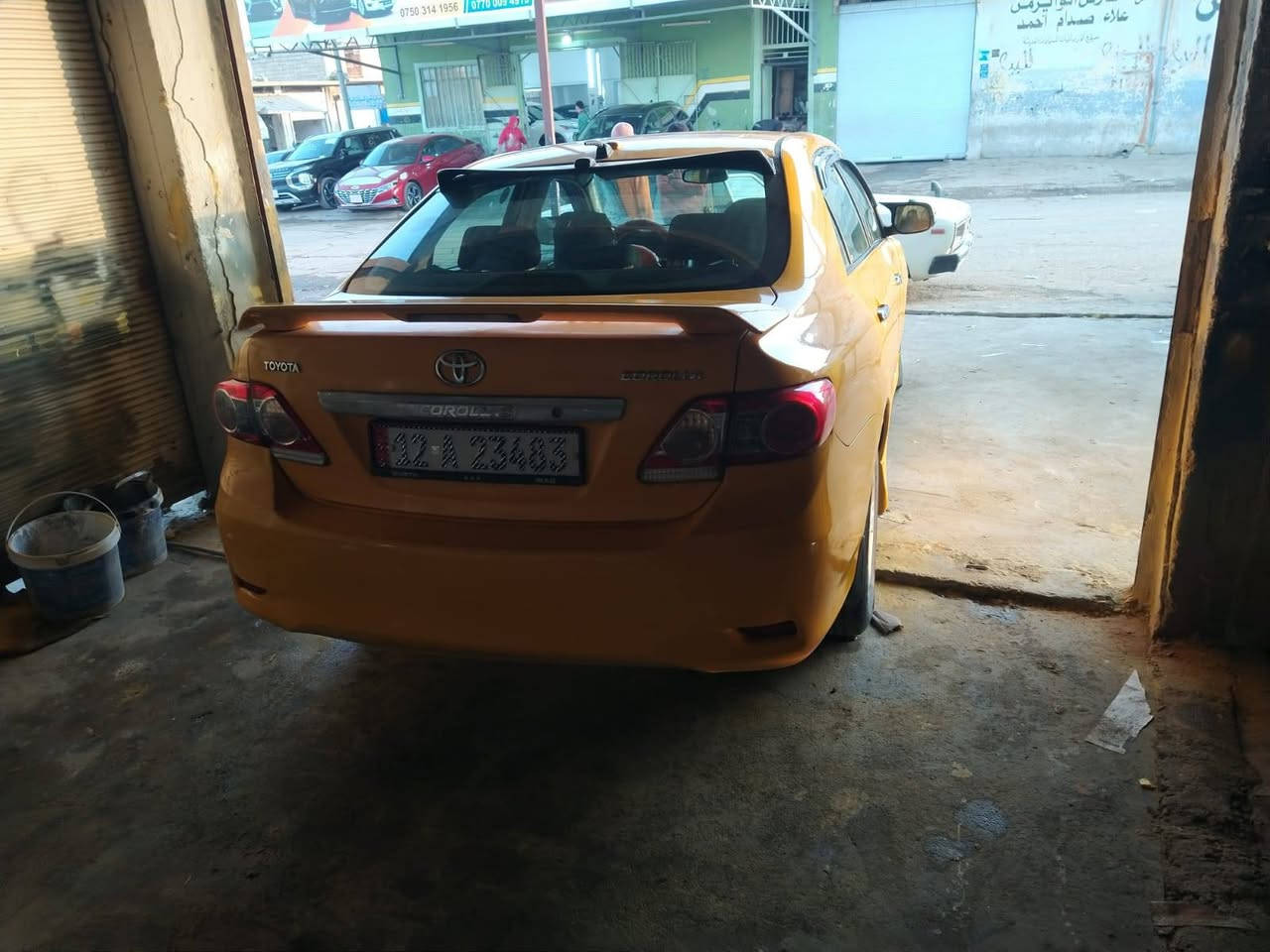 للبيع كورولا 2009 محدثه13 سنويه للثلاثين رقم انكليزي نينوى هيئه وغرامات صفر السعر 88 مكينه 1800 كير اوتو بيها ثلاث قطع تبديل بوند وجاملغات بيها داخل جوى لايت اليمين حق اربع اصابع معجون بيها ماعدا السقف والتكم مابيهن قطره معجون للاتصال 
***********
***********
