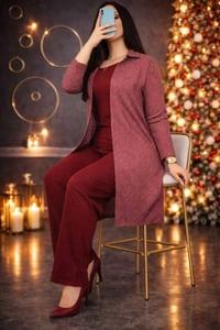 سوت ٣ قطع • فري سايز • يلبس لحد ٨٠كغ