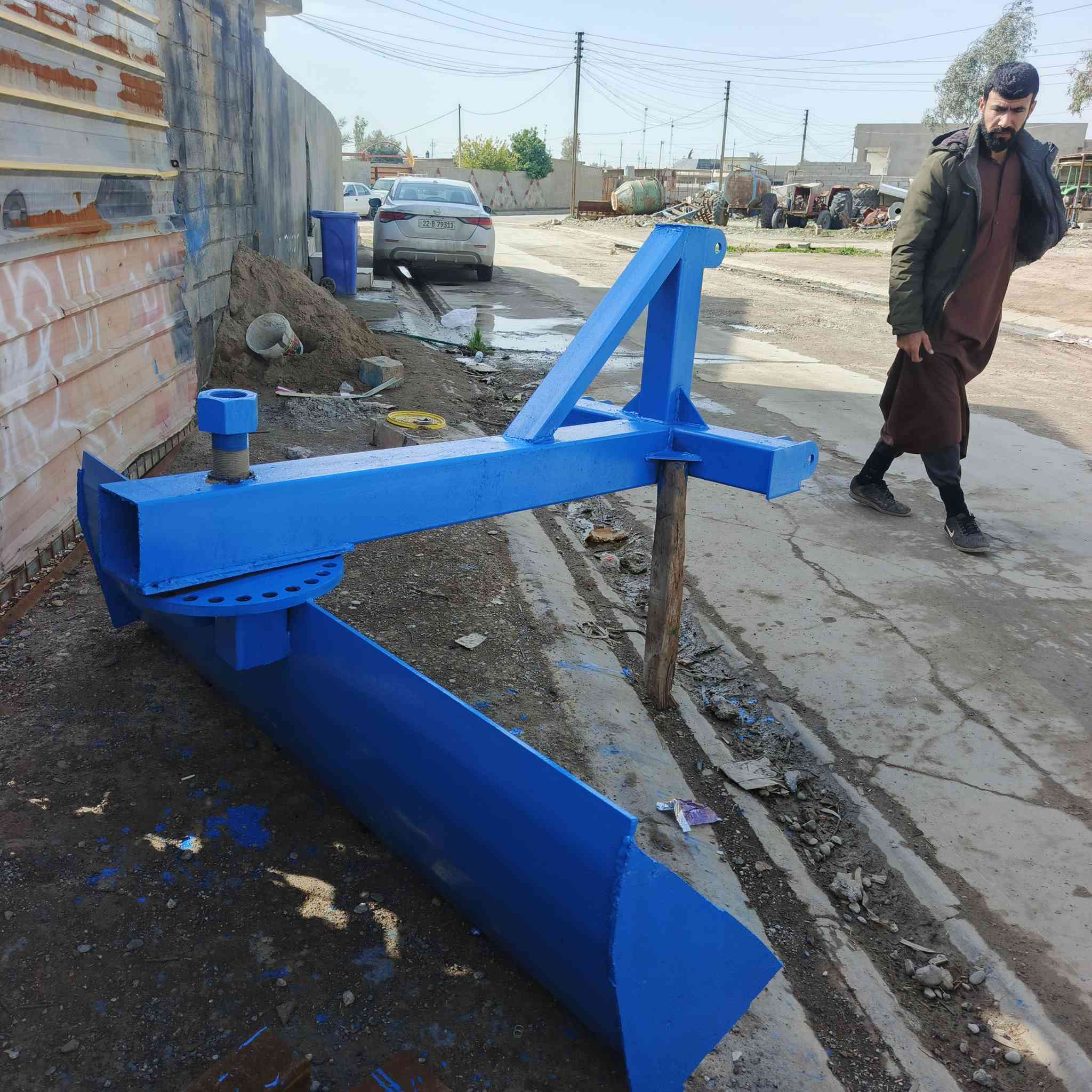 تصنيع الآلات الزراعية اسطه سلام يايجلي 
معدلان مترين فرار سجينه 12ملم جرار 6ملم 
مكان كركوك يايجي
 ***********
***********
