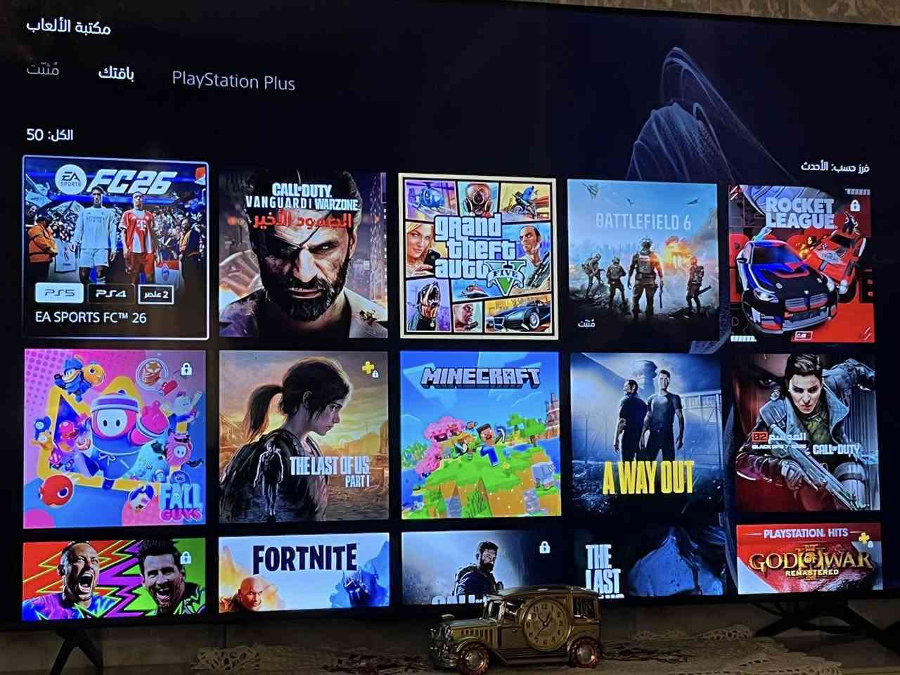 بلي فات واحد تيرا نظيف كلش 
وياه بلس ٣ اشهر
وياه جوستك فور إضافية 
وياه 20 لعبة تقريباً fc26 وباتلفيلد 6 وجي تي اي5
السعر خاص


**إذا كنت صاحب هذا الإعلان وتريد حذفه لأي سبب، رجاءا أرسل رسالة إلى الدعم الفني**