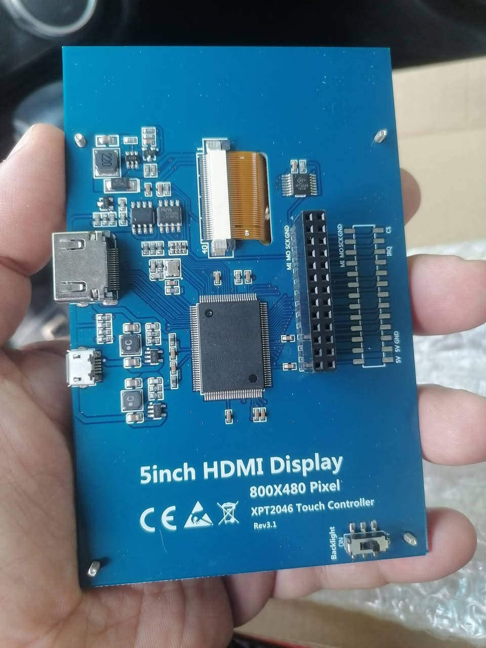 ❤️🔱HDMI screen 5 inch touch
للبيع شاشة لمس صورة روعة جديد
السعر 25 الف مع التوصيل 💥
للحجز والاستفسار على خاص


**إذا كنت صاحب هذا الإعلان وتريد حذفه لأي سبب، رجاءا أرسل رسالة إلى الدعم الفني**