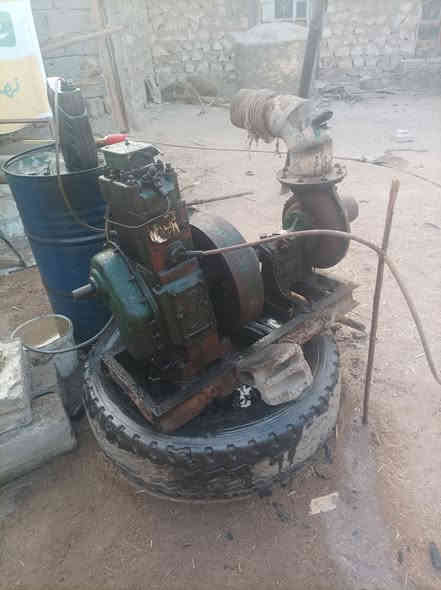 سلام عليكم ماطور هندي البيع ١٤ حصان شغال عل فحص مكانه النجف ناحيه الحريه ***********
