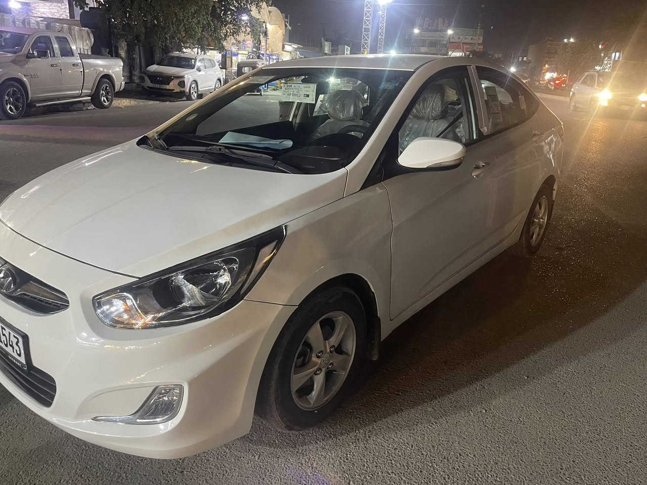 اكسنت خليجي مكينه 1600 سياره جديده وجاهزه بيهه جاملغ فقط صبغ موديل 2011 السعر 88 وبيهه مجال العنوان بغداد الزعفرانية ***********
