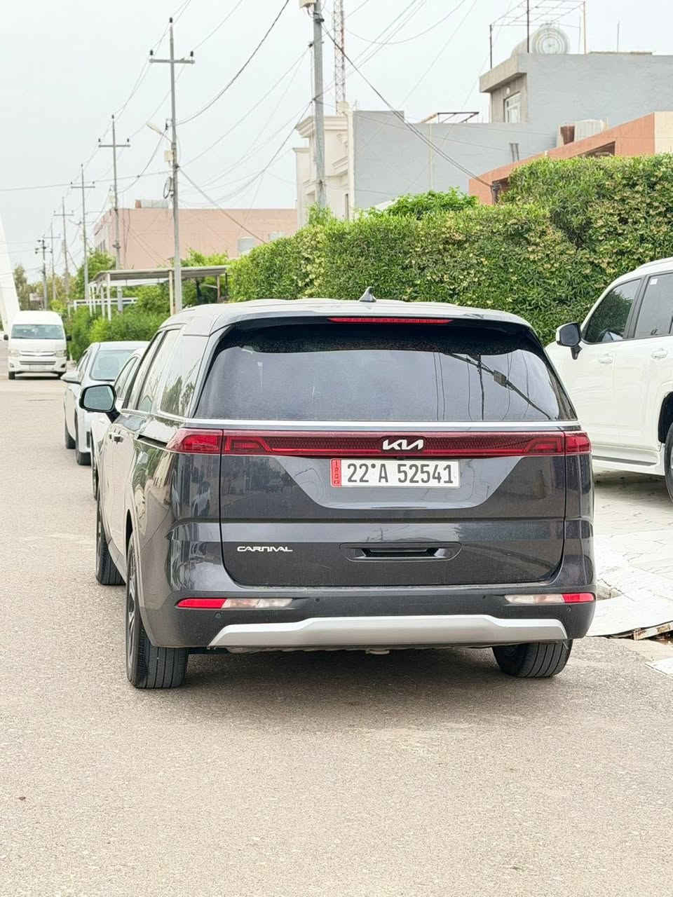السلام عليكم
للبيع كيا 

كرنفال موديل : 2024 

لون نفطي

مواصفات EX بردات ابواب كهرباء وصندوق كهرباء تبريد لمس خلفي وامامي 

كامره داخلية 

السياره ماشية37 الف حقيقي

شحن لاسلگي حساسات امامي وخلفي +رادارات 

ضرر السياره.جاملق و البونيد فقط بدون دواخل شرط شاصي

السعر240; السياره رقم تكسي اربيل بسمي تريد تحويل تريد وكاله

☎️

*********** 

مكان السياره اربيل
