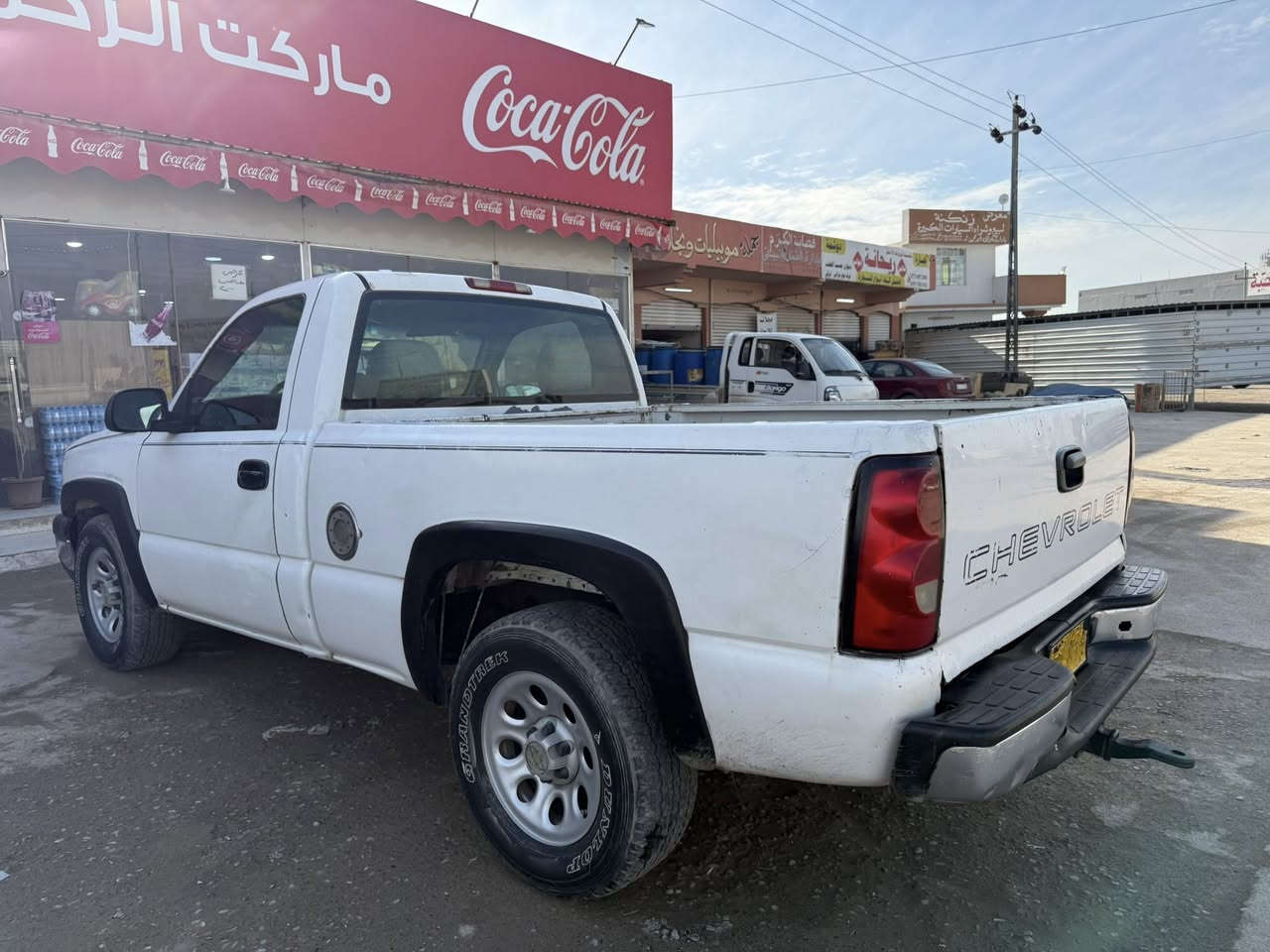 شوفوليت تك قماره بدي قصير رقم نينوى
6 سلندر مكينه وكير جدد حاويه تخم تاير جديد
 حداديه نظيفه غرفتها نظيفه بدون اي نقص 
سياره خير من الله السعر 78 بيها مجال 
مكانها موصل الاستفسار ***********
