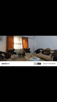 ديوان ملكي • خشب زان • مع طبلة