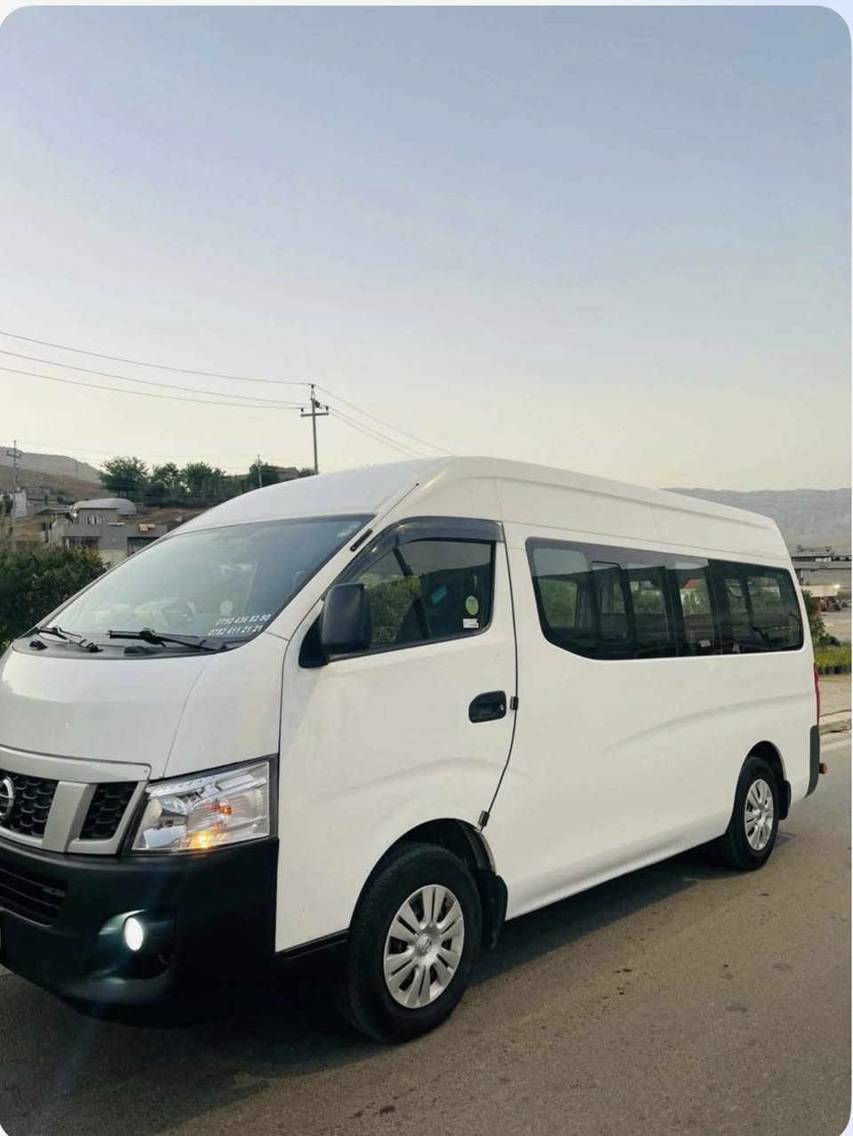 نیسان ئورڤان بۆ فرۆشتن
مۆدێل 2015
سقف عالی
رەقەم سلێمانی
بەناوی خۆمانە
گێر ئەکسل بەشەرت
مەکینەی نەکراوەتەوە
گوشن گاحی بۆ کراوە
چوار تایەی لۆک
دەعامی و شاشە
بۆ زانیاری و نرخ پەیوەندی بکە بە
***********
***********
