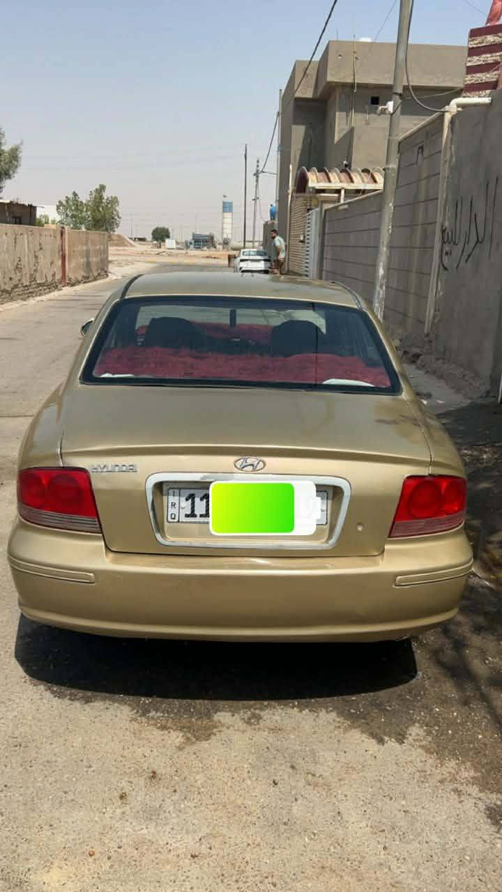 سياره سوناتا وفود خليجي للبيع
موديل 2003
رقم بغداد نكليزي
سياره باسمي سنويه ال2030
سياره مكينه خير من الله 
العنوان -واسط -صويره- ناحية سيد الشهداء
سياره كدامكم بالصور وتجي تشوفها 
رقم الهاتف ***********
