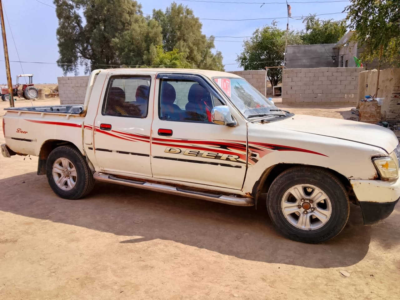 دير للبيع موديل 2011 رقم  ميسان  ابيع بدون تحويل  . كير ومحرك مكفولات   السعر 24 ورقة   مكاني  الناصرية قضاء الاصلاح.  ***********1

*********** وذا مراوس عادي
