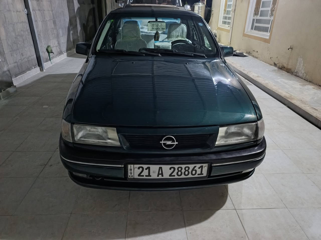 سلام عليكم ورحمة الله وبركاته 
اوبل فكترا 1995 زيتوني رقم سليمانيه
 كير اوتو تبريد اصل فتحة سقف 
 المكينه حجم 20 وارد يابان 
تخم تاير صدر امامي خلي خير من الله 
كهربائيات كلها شغاله سياره جاهزه تحويل 
مباشر مكفوله من الخياس والكص صبغ جماليه 
مكان السياره صلاح الدين قضاء بلد 
رقم الهاتف *********** او *********** 
السعر  (( 63 )) $ بيها مجال قليل حك الجيه 
السياره بالحقيقه احلا من الصور
