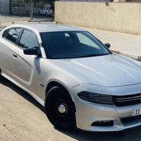 للبيع او مراوس دوج جارجر 2019  بوليسي 8سلندر هيمي كير تعليك  لون سلفر ...