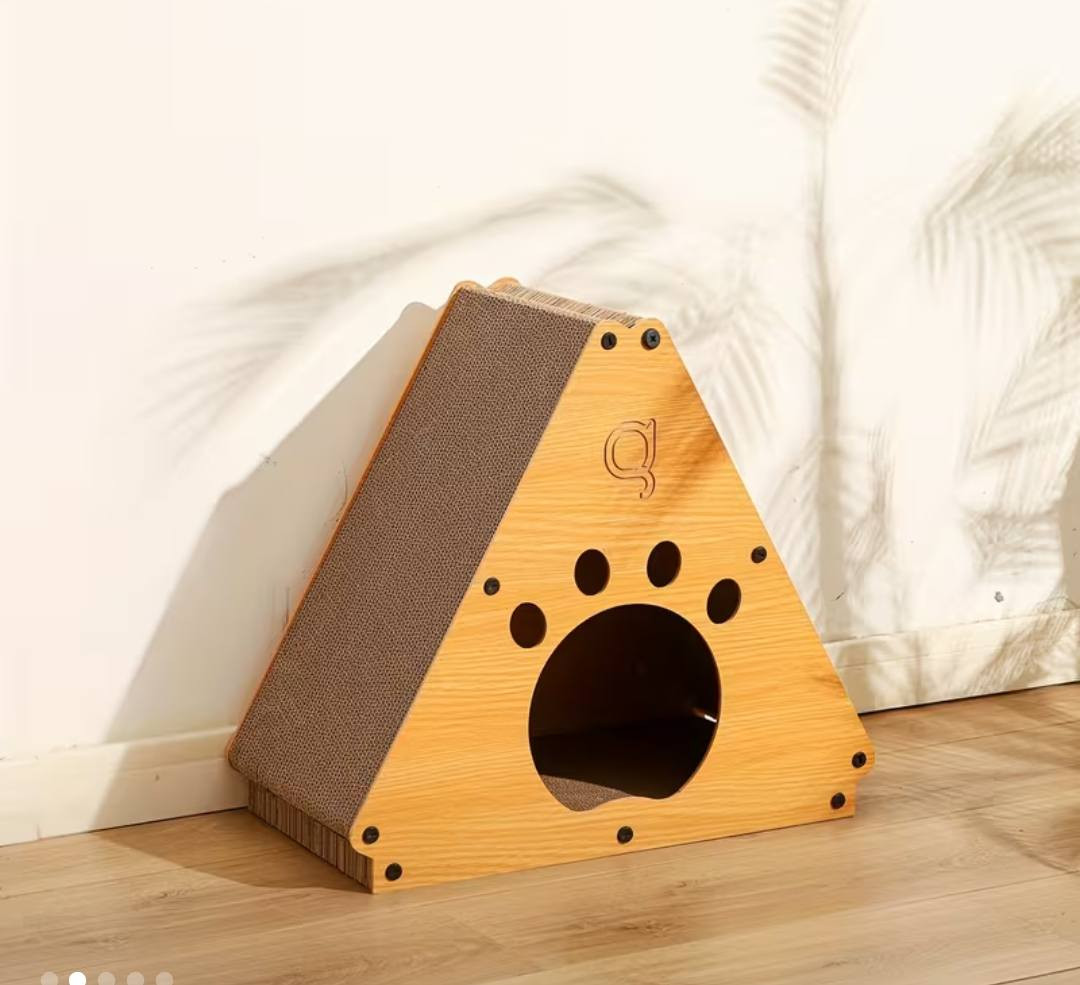 🐾 الراحة والشحذ في قطعة واحدة أنيقة! 🐾

​نقدم لكم بيت وخداشة القطط 2 في 1 بتصميم مثلثي عصري يجمع بين الوظيفة والجمال. الحل الأمثل لراحة أليفك وحماية أثاثك!

​✨ أهم المميزات:

​⛺ منزل دافئ: يوفر مساحة داخلية خاصة ومريحة لنوم هادئ وشعور بالأمان.

​🐈 خداشة فعالة: سطح خارجي من الكرتون المضلع عالي الجودة لشحذ المخالب وتفريغ الطاقة.

​📐 تصميم ذكي: شكل مثلث مستقر يوفر مساحة في المنزل ويتناسب مع أي زاوية.

​🪵 لمسة خشبية: واجهة بتصميم خشب البلوط الأنيق مع فتحة بشكل "مخلب" لطيفة.

​أعطِ قطتك المكان الذي تستحقه! 😻
​الحجم الكبير XL

سعر 15
48×35 ارتفاع بعرض 
​#قطط #مستلزمات_قطط #بيت_قطط #خداشة_قطط #عناية_بالحيوانات #حيوانات_أليفة #ديكور_منزل #كشخة_ستايل #قطط_العراق #راحة_الحيوان #أثاث_قطط #meow #catlovers #carthouse


**إذا كنت صاحب هذا الإعلان وتريد حذفه لأي سبب، رجاءا أرسل رسالة إلى الدعم الفني**