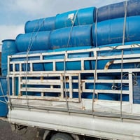 يوجد لدينا براميل بلاستك 220 لتر نوع جيد شرط اصلي ابو الكنر  أوربي مو ...