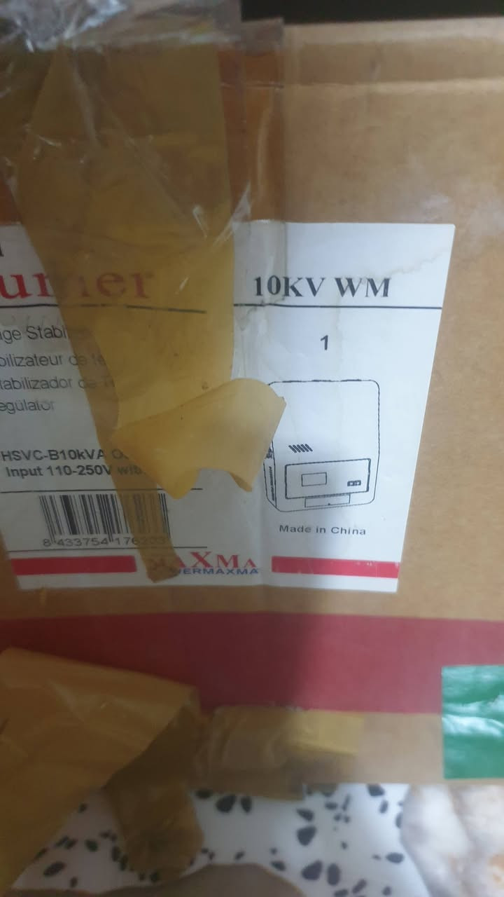 السلام عليكم.
رافع وخافظ فولتية نوع ماطور 
الأولى حجم 7KV
الثانيه حجم 10KV
بغداد الشعب الديوان. 
***********
