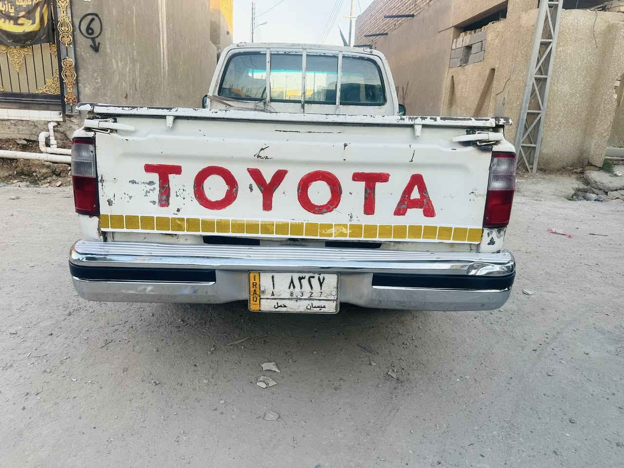 بيك اب تويوتا 2002 مكينه وكير وشاصي مكفولات بيها تجيه وصبغ سعرها 55 وبيها مجال رقم ميسان تحويل ثاني يوم للاستفسار ‭0773 213 1899‬
