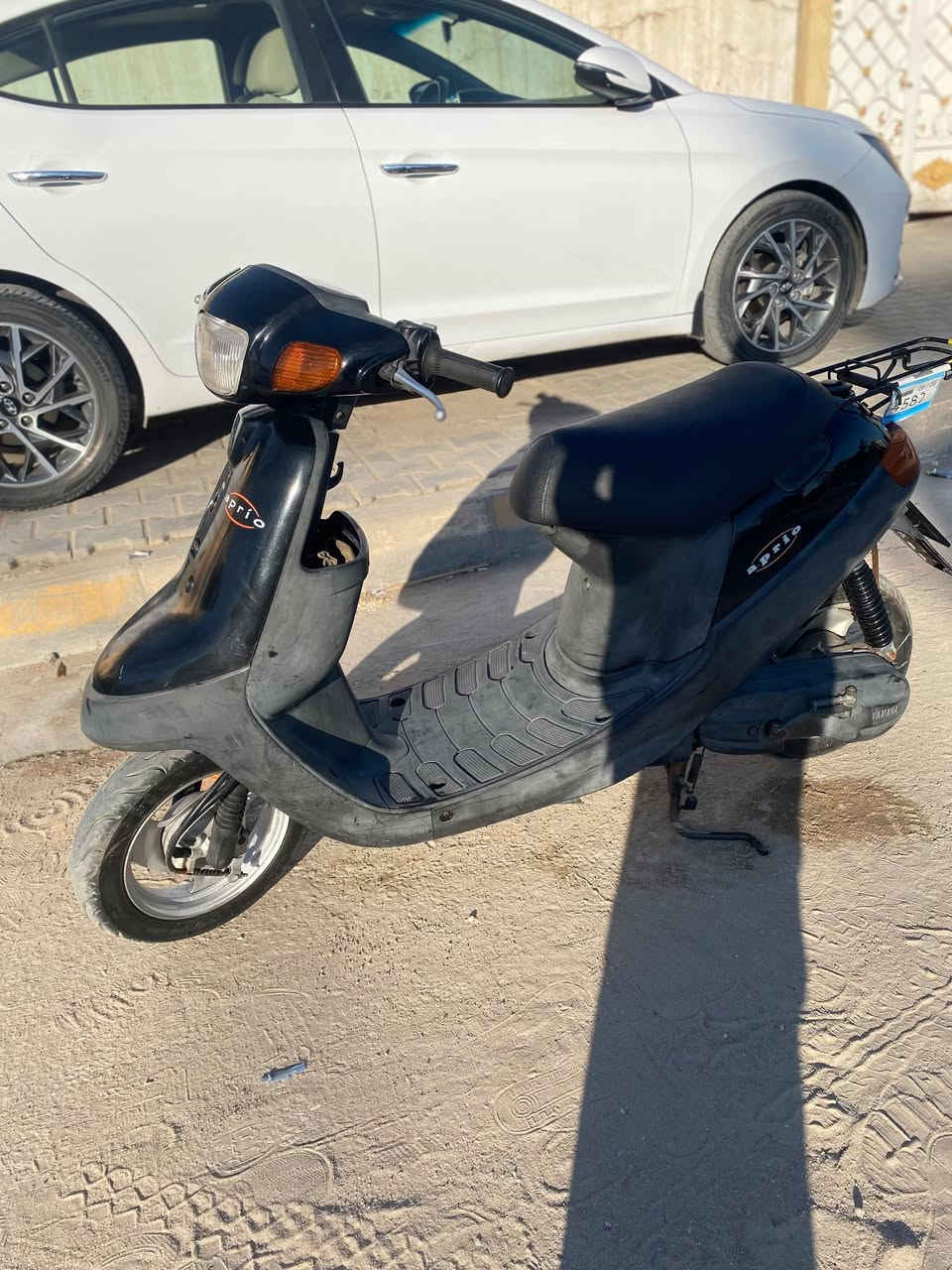 سلام عليكم بطه 2003 للبيع السعر 850 وبيه مجال صارله  اقل الشهر من طالعه دراجه حاويه المكان الحر 
***********
